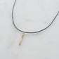 Choker with Gold Pendant